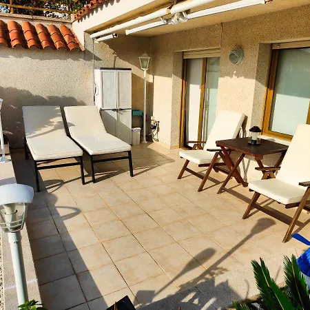 Apartment Luna With Jacuzzi, 5mins Walking To The Beach, Sea And Castle View Big Terrace *