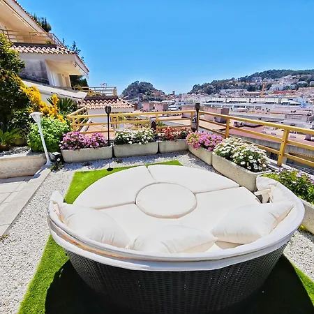 Apartment Luna With Jacuzzi, 5mins Walking To The Beach, Sea And Castle View Big Terrace Tossa de Mar
