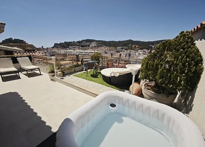 Luna With Jacuzzi, 5mins Walking To The Beach, Sea And Castle View Big Terrace Appartement *